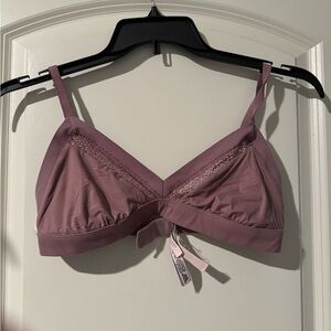 Victoria Secret Bralette
Size large 
Shade of Purple